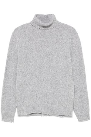 Light grey turtleneck sweater DSQUARED | S71HA1321D13069859