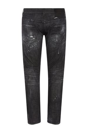 Grey stretch-cotton denim jeans DSQUARED | S71LB1460S30357900