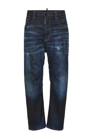 Jeans in cotone blu navy DSQUARED | S71LB1472S30342470