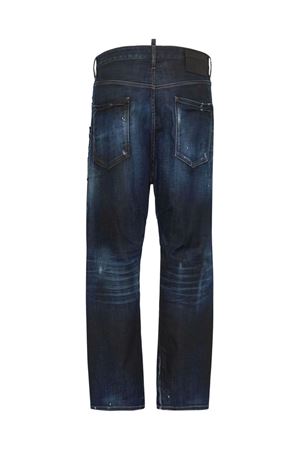 Jeans in cotone blu navy DSQUARED | S71LB1472S30342470