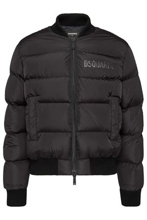 Black duck down jacket DSQUARED | S74AM1508S53817900