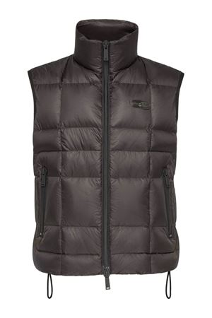 Black sleeveless down jacket DSQUARED | S74FB0326S54056900