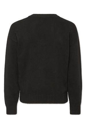 Black cotton jumper DSQUARED | S74HA1475D13029900