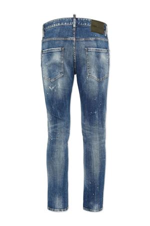 Jeans in cotone blu navy DSQUARED | S74LB1551S30342470