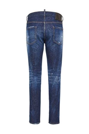 Pantaloni 5 tasche in denim elasticizzato DSQUARED | S74LB1559S30342470