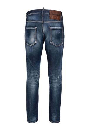 Jeans blu in misto cotone DSQUARED | S74LB1574S30342470