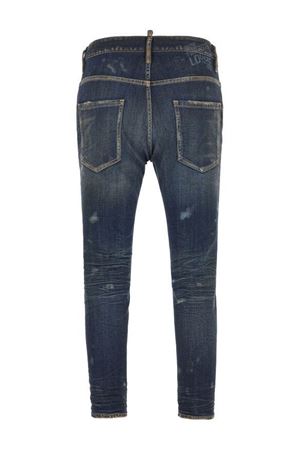 Jeans skinny Skater in denim di cotone DSQUARED | S74LB1594S30664470