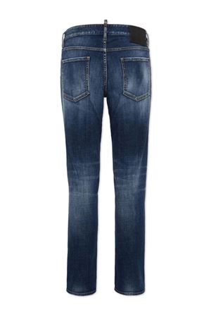 Jeans skinny in denim di cotone blu DSQUARED | S79LA0084S30664470