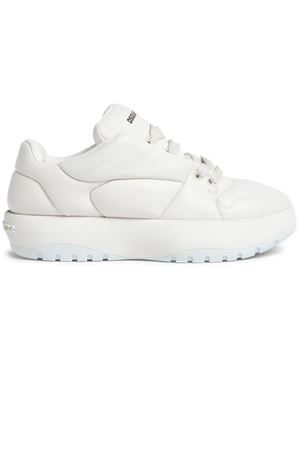 White calf leather sneakers DSQUARED | SNM039335605520M2712