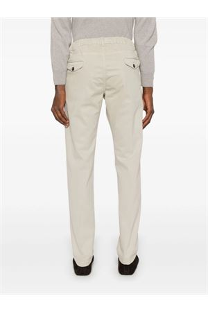 Beige cotton-lyocell blend trousers ELEVENTY | J75PANB21TET0H00207S