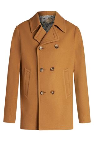 Peacoat in misto lana cammello ETRO | MRBA004299TUBI7M0842