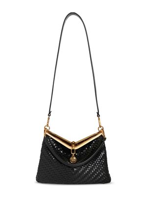 Black leather Vela shoulder bag ETRO | WP1B0002AE225N0000