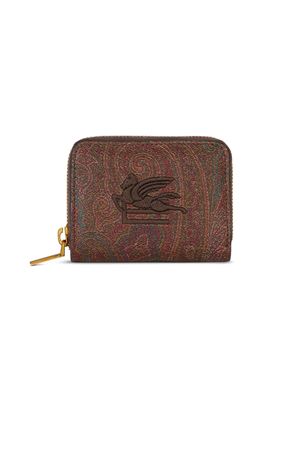 Portamonete tessuto Paisley jacquard ETRO | WP2D0007AA001M0019