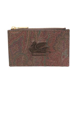 Coin purse in iconic Paisley jacquard ETRO | WP2E0002AA001M0019