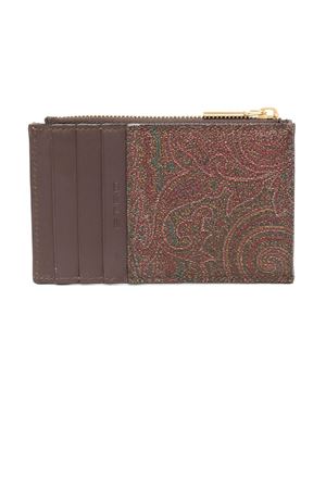 Coin purse in iconic Paisley jacquard ETRO | WP2E0002AA001M0019