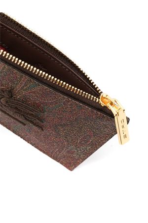 Coin purse in iconic Paisley jacquard ETRO | WP2E0002AA001M0019