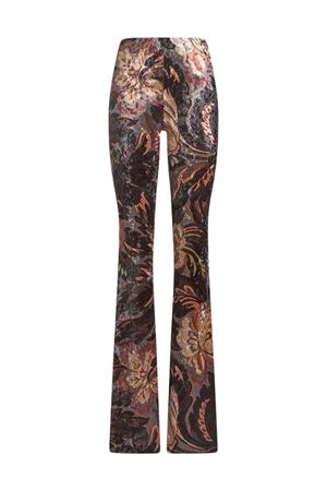 Trousers maxi-floral print stretch chenille ETRO | WREA002699IAS19X0831