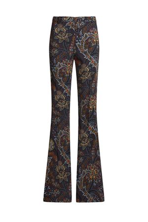 Flared stretch cady trousers ETRO | WREA003399SADC6X0811