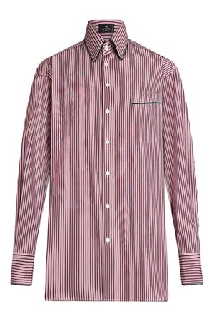 Shirt in cotton poplin jacquard fabric ETRO | WRIA002899TR560S8452