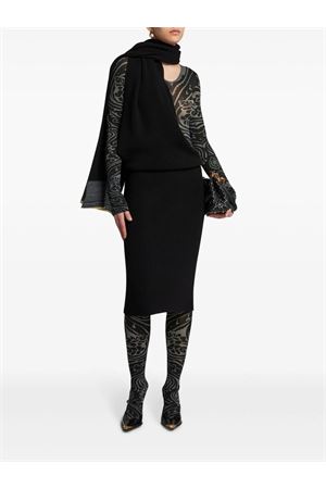 Rib-knit midi dress ETRO | WRKB0032AU058N0000