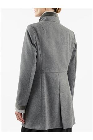 Virginia Coat in soffice panno misto lana grigio FAY | NAW50494000UKMB600