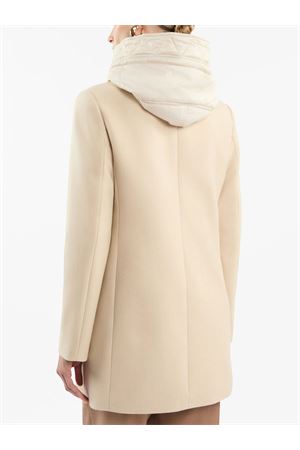 Toggle Coat in Panno Misto Lana Beige FAY | NAW59493430SGLB013