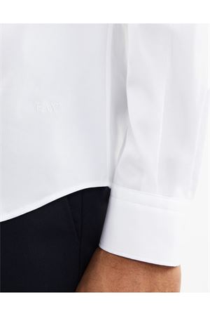 White stretch-cotton shirt FAY | NCMA149259SORMB001