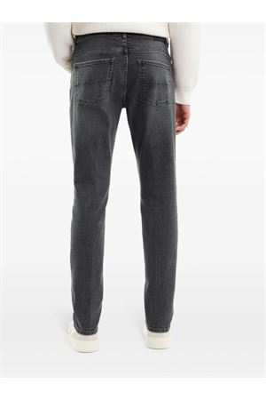 Jeans slim in cotone elasticizzato grigio FAY | NTM8249196LWMYB601