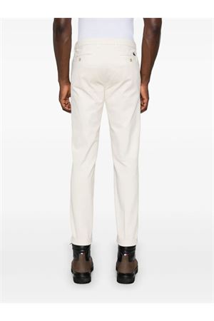 Ecru cotton blend chinos FAY | NTM8649187TQGGC002