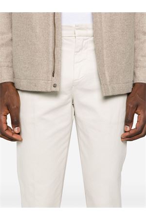 Chino in misto cotone écru FAY | NTM8649187TQGGC002