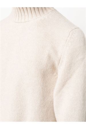 Light beige cashmere-virgin wool blend jumper FEDELI | 7UI081352