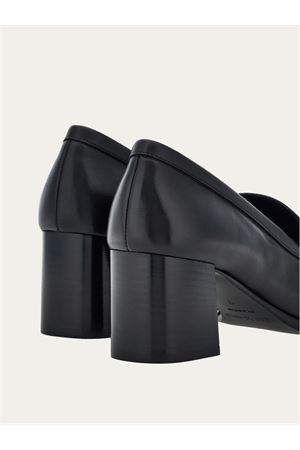 Black calf leather loafer pumps FERRAGAMO | 0771964NERO