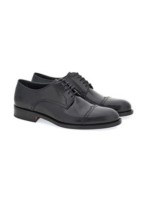 Derby in pelle di vitello nero FERRAGAMO | 0773610NERO