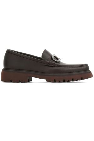 Dark brown calf leather loafers FERRAGAMO | 0774316TMORO