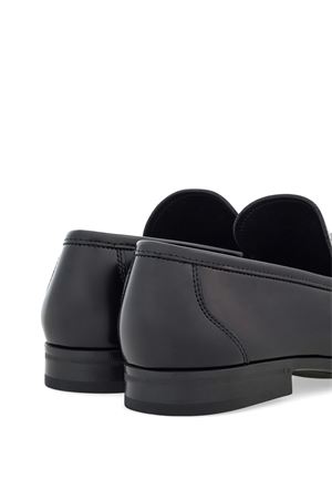 Mocassino in vitello spazzolato nero FERRAGAMO | 0774495NERO