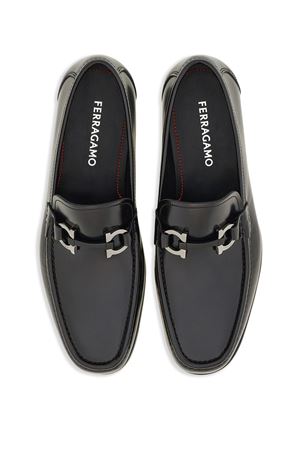 Mocassino in vitello spazzolato nero FERRAGAMO | 0774495NERO