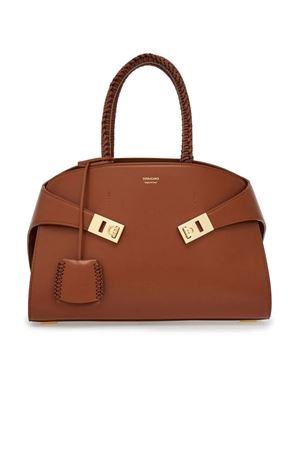 Borsa tote The Hug piccola marrone (S) FERRAGAMO | 0774744NEWCOGNAC