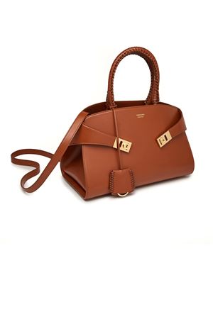 Borsa tote The Hug piccola marrone (S) FERRAGAMO | 0774744NEWCOGNAC