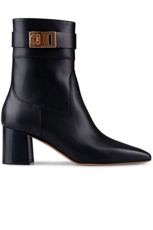 Black calf leather Rol boots FERRAGAMO | 0775408NERO