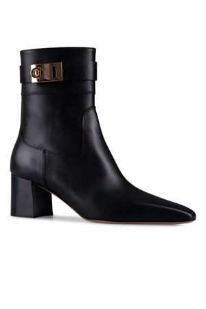 Black calf leather Rol boots FERRAGAMO | 0775408NERO