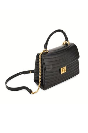 Black Quilted handbag (M) FERRAGAMO | 0776521NERO