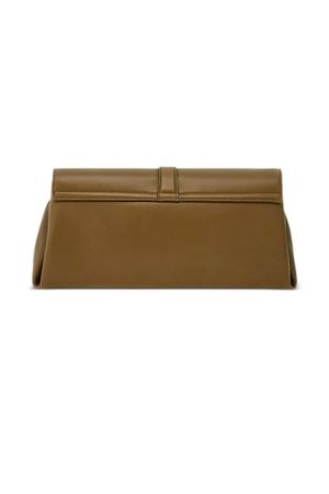 Borsa a spalla in pelle verde oliva (M) FERRAGAMO | 0777231NEWOLIVE