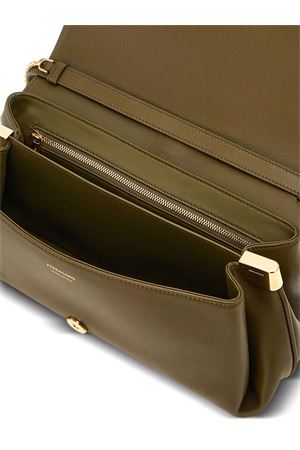 Olive green front flap soulder bag (M) FERRAGAMO | 0777231NEWOLIVE