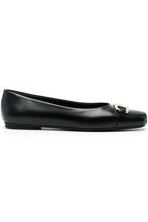 Black calf leather ballet flats FERRAGAMO | 0778167NERO