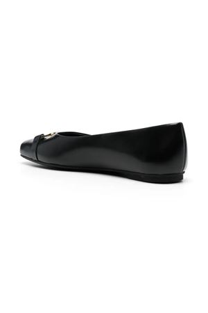 Black calf leather ballet flats FERRAGAMO | 0778167NERO