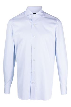 Light blue cotton shirt FINAMORE | C053405