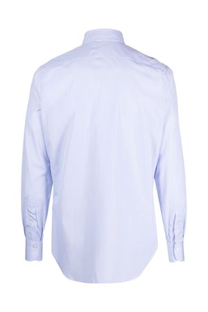 Camicia in cotone blu chiaro FINAMORE | C055801