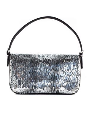 Silver sequin Habibi bag GEDEBE | HABIBISILVER