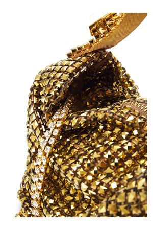 Borsa Jill in microcristalli color oro GEDEBE | JILLAURUM