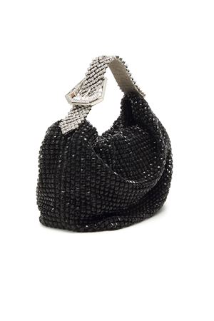 Borsa Jill in microcristalli color nero GEDEBE | JILLJET